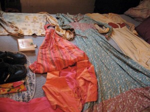 home sewn hippie dresses